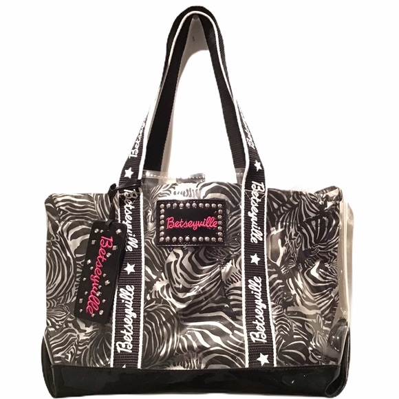 Betsey Johnson Handbags - Betseyville by Betsey Johnson Vinyl Tote - New